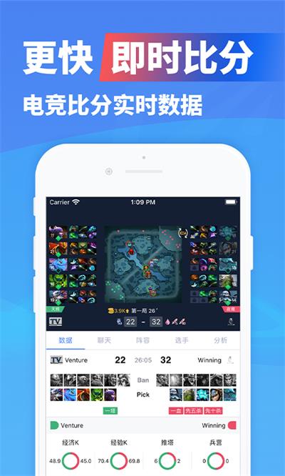 电竞比分app｜实时电竞战绩追踪神器